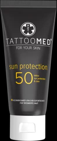 Sun LSF 50 100ml von TATTOOMED