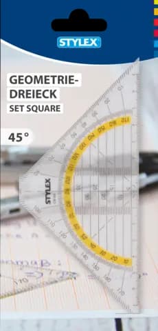 Geometrie-Dreieck klein von STYLEX