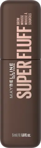 Superfluff Augenbrauen-Mousse 260 Deep Brown von MAYBELLINE NEW YORK