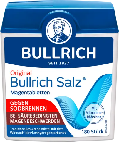 Original Bullrich Salz Magentabletten von BULLRICH