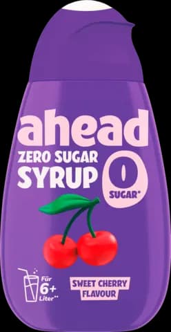 Cherry Zero Sugar Sirup von AHEAD