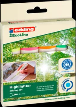 Ecoline Highlight 4er von EDDING
