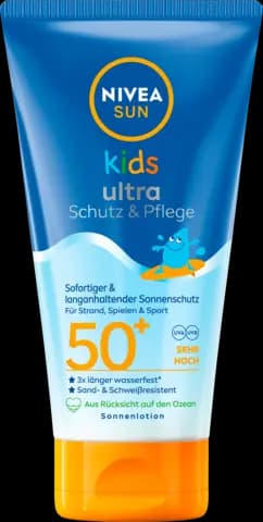 Kids Ultra Schutz & Pflege LF50+ 150ml von NIVEA
