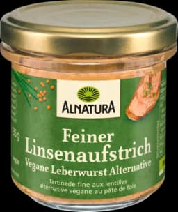 Bio Feiner Linsenaufstrich von ALNATURA