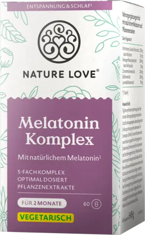 Melatonin Komplex von NATURE LOVE