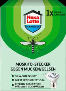 Moskito Stecker Starter inklusive Fläschchen von NEXA LOTTE