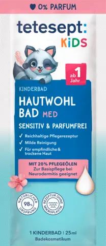 Kids Hautwohl Bad MED von TETESEPT