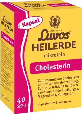 Heilerde mikrofein Cholesterin von LUVOS