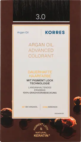 Argan Oil Coloration 3.0 dark brown/dunkebraun von KORRES