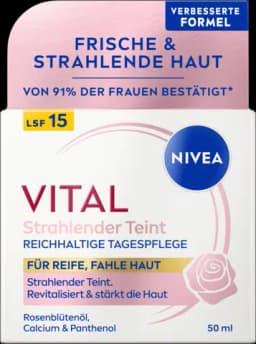 Vital Strahlender Teint reichhaltige Tagespflege von NIVEA