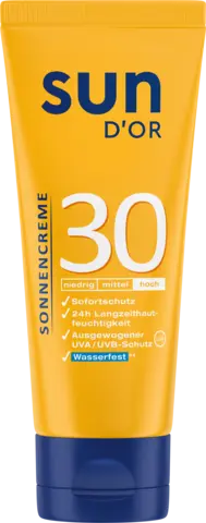 Sonnencreme LSF 30 hoch von SUN D'OR