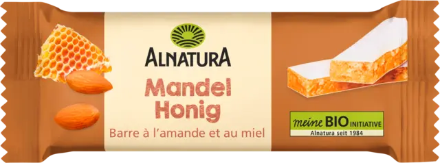 Bio Mandel Honig Riegel von ALNATURA
