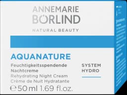 Aquanature Feuchtigkeitsspendende Nachtcreme von ANNEMARIE BÖRLIND