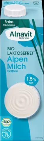 Laktosefreie 1,5% von ALNAVIT