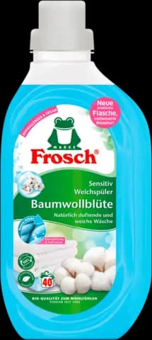 Sensitiv Weichspüler Baumwollblüte von FROSCH