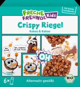 Bio Kids Crispy Riegel Kokos & Kakao von ERDBÄR
