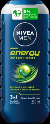 3in1 Duschgel Energy 24H fresh effect von NIVEA