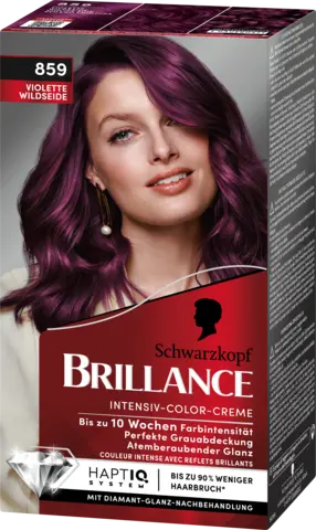 Brillance Intensiv-Color-Creme 859 violette wildseide von BRILLANCE