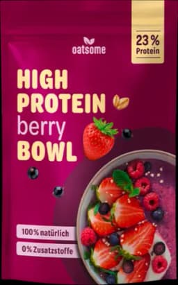 High Protein Bowl Berry von OATSOME