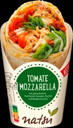 Wrap Tomate Mozzarella von NATSU