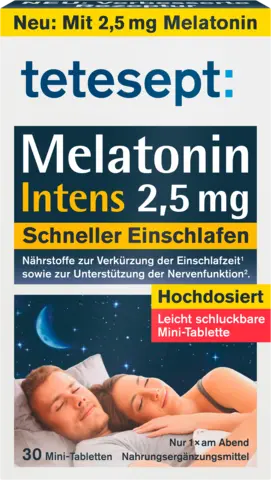 Melatonin 2,5 mg von TETESEPT