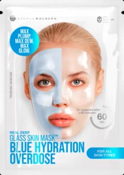 Glass Skin Mask Blue Hydration Overdose von WALBERG