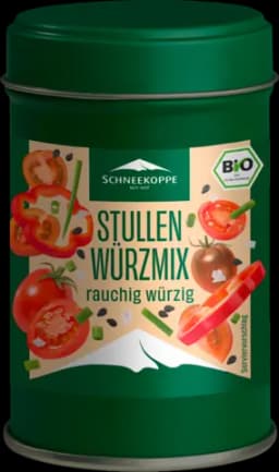 Bio Stullen Würzmix rauchig würzig von SCHNEEKOPPE