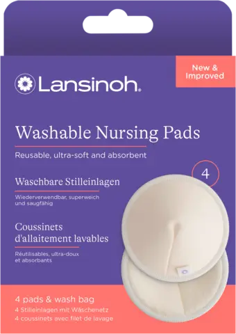 Waschbare Stilleinlagen von LANSINOH