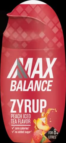 Zyrup Peach Iced Tea Flavor von MAX BALANCE
