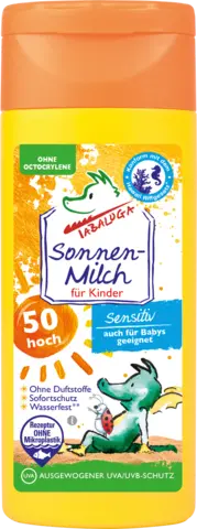 Sonnenmilch für Kinder LSF 50 von TABALUGA