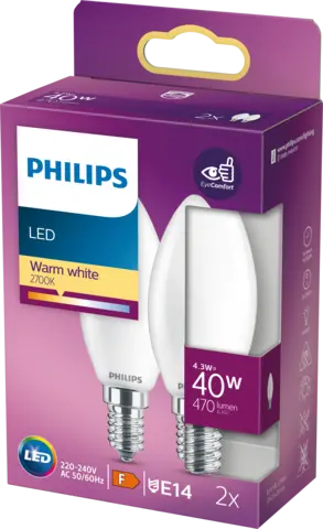 LED-Kerzen E14. von PHILIPS