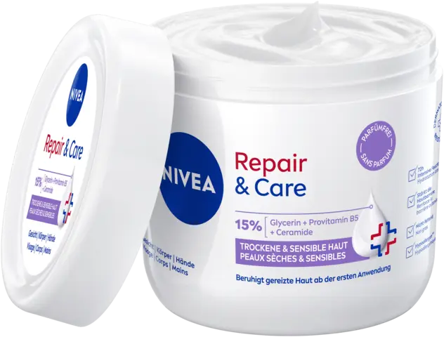 Body Repair & Care Creme parfümfrei von NIVEA
