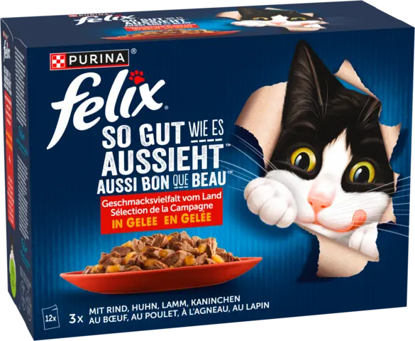 felix So gut wie es aussieht Geschmacksvielfalt vom Land in Gelee von FELIX