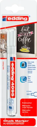 4095 Kreidemarker weiß von EDDING