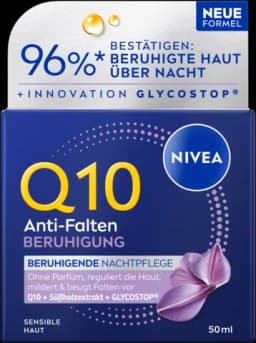 Nachtpflege Q10 Anti-Falten Beruhigung von NIVEA