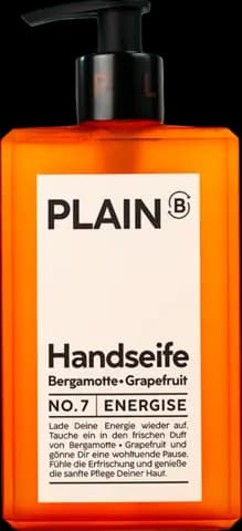 Handseife No.7 Energise Bergamotte/Grapefruit von PLAIN B