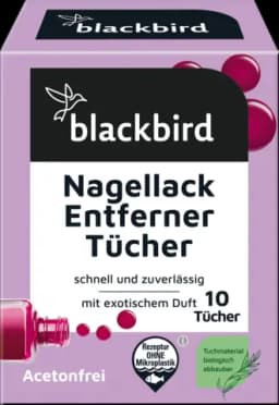 Nagellackentferner Tücher von BLACKBIRD