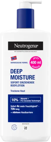 Deep Moisture sofort einziehende Bodylotion von NEUTROGENA
