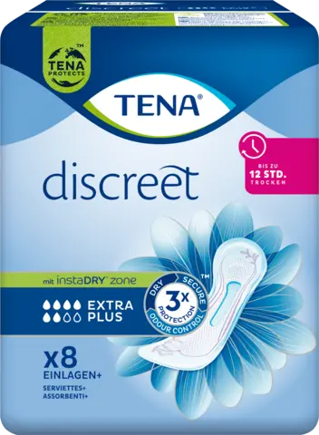 Discreet Extra Plus Einlagen von TENA
