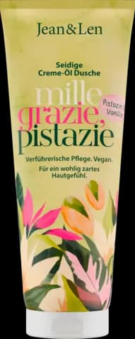 Creme-Öl Dusche Pistazie/Vanille von JEAN & LEN