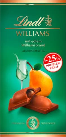 Williams Tafel von LINDT
