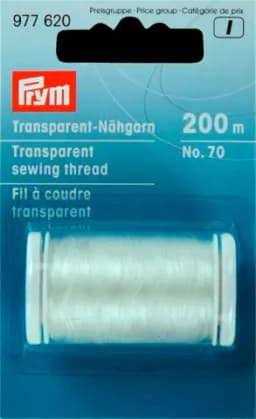 Nähgarn transparent hell von PRYM
