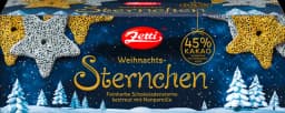 Weihnachtssternchen, Schokolade von ZETTI