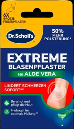 Extreme Blasen Pflaster mit Aloe Vera von SCHOLL