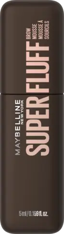 Superfluff Augenbrauen-Mousse 262 Black Brown von MAYBELLINE NEW YORK