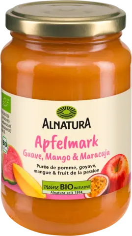 Bio Apfelmark Guave, Mango und Maracuja von ALNATURA