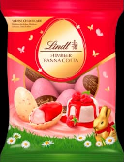 Super Indulgence, Himbeer-Pannacotta Eier, Beutel von LINDT