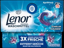 All-in-1 Vollwaschmittel Flüssig Pods Aprilfrisch 15WL von LENOR