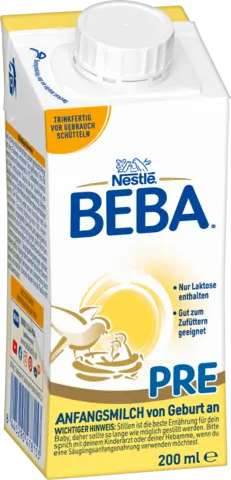 Pre Anfangsmilch von Geburt an von BEBA