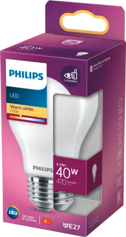 LED Glühbirne Classic E27 40W von PHILIPS